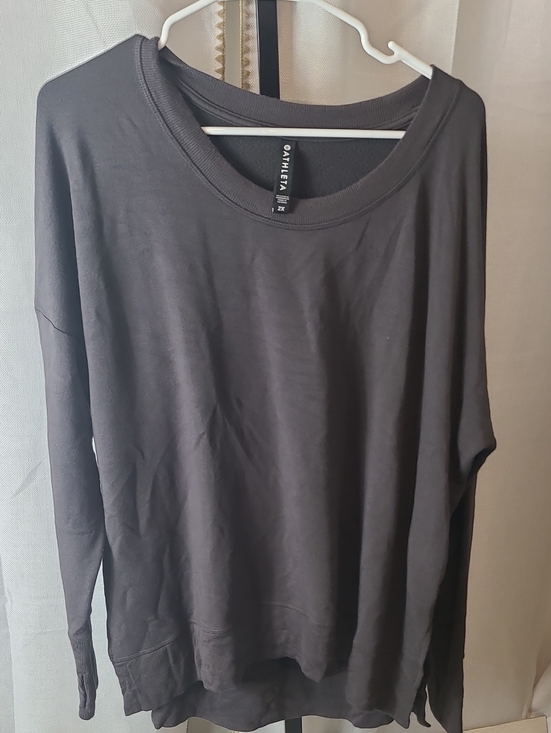 Athleta Tops - ATHLETA Coaster Luxe Recover Sweatshirt Size 2x   Pullover